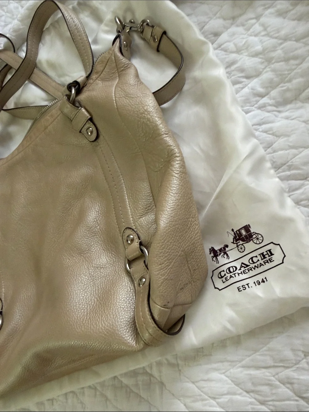 Coach vintage tote